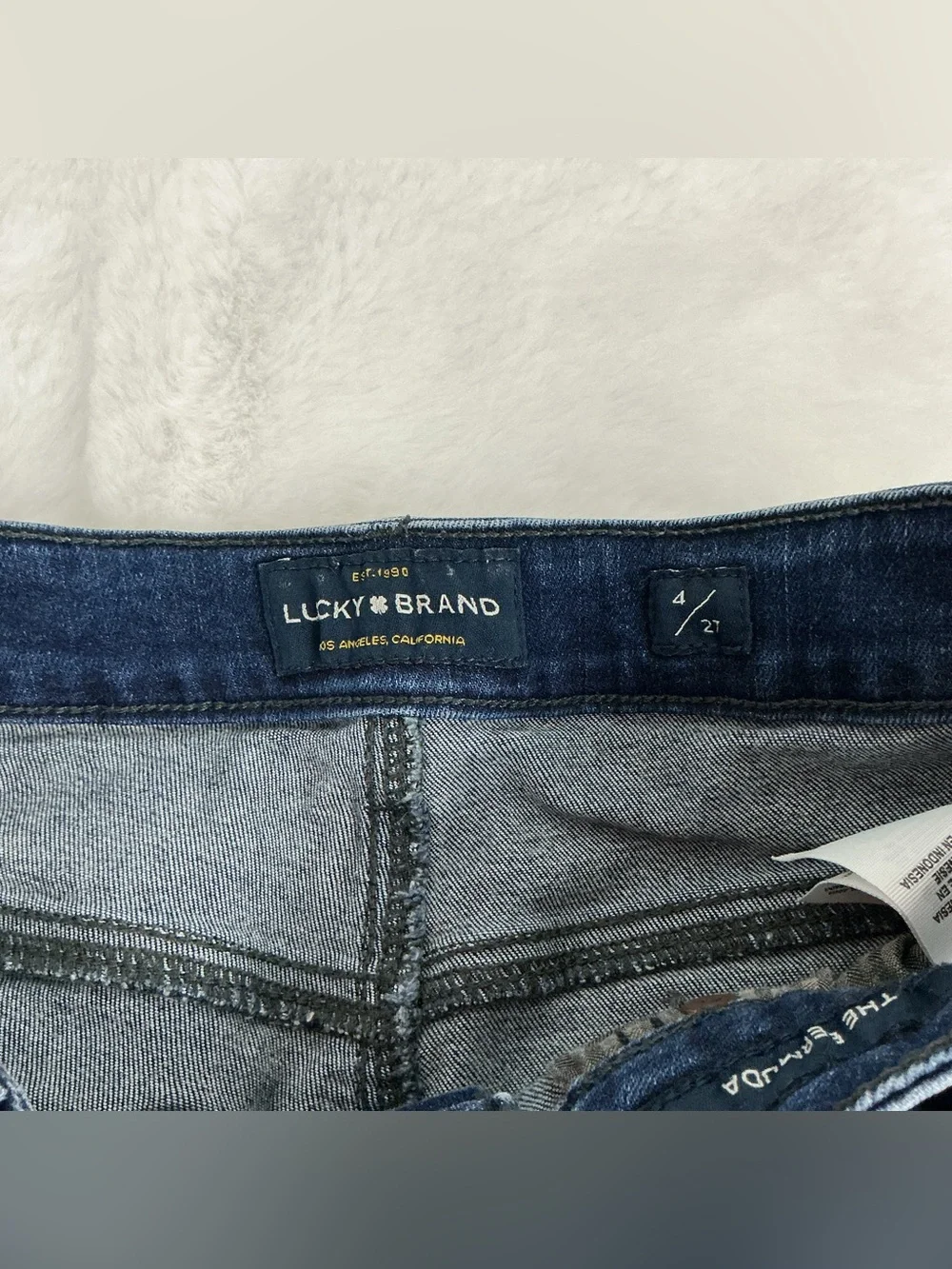 Lucky Brand the Bermuda Indigo Denim Shorts